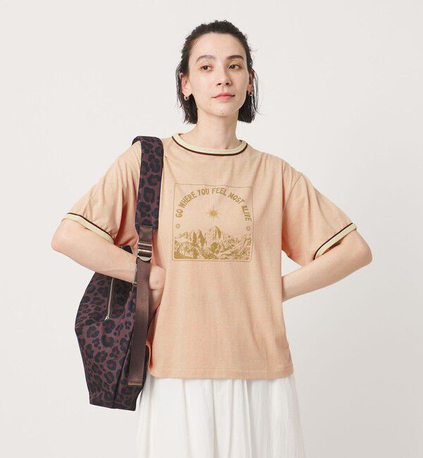BEAUTY&YOUTH UNITED ARROWS「【別注】＜RUSSELL ATHLETIC＞リンガー Tシャツ」|Tシャツ・カットソー|