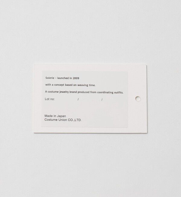 BEAUTY&YOUTH UNITED ARROWS「＜Soierie＞Barbell ピンキーリング」|リング|