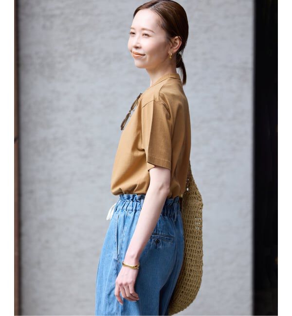 SLOBE IENA「《追加》Champion/チャンピオン SLOBE別注 /Mickey/Donald/ Tシャツ」|Tシャツ・カットソー|