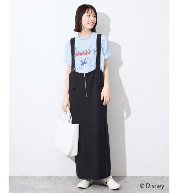 SLOBE IENA「《追加》Champion/チャンピオン SLOBE別注 /Mickey/Donald/ Tシャツ」|Tシャツ・カットソー|