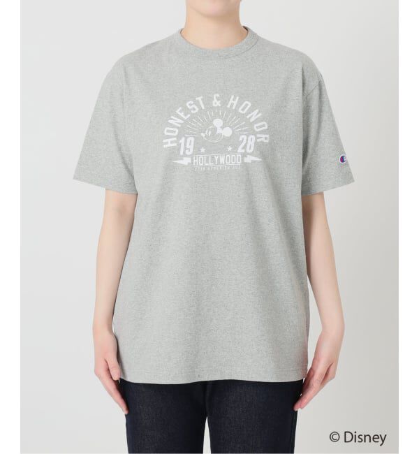 SLOBE IENA「《追加》Champion/チャンピオン SLOBE別注 /Mickey/Donald/ Tシャツ」|Tシャツ・カットソー|
