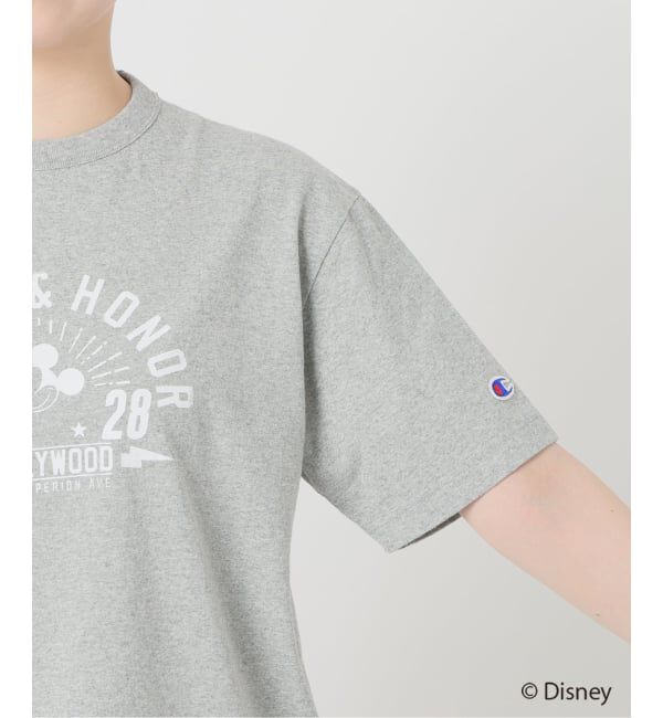 SLOBE IENA「《追加》Champion/チャンピオン SLOBE別注 /Mickey/Donald/ Tシャツ」|Tシャツ・カットソー|