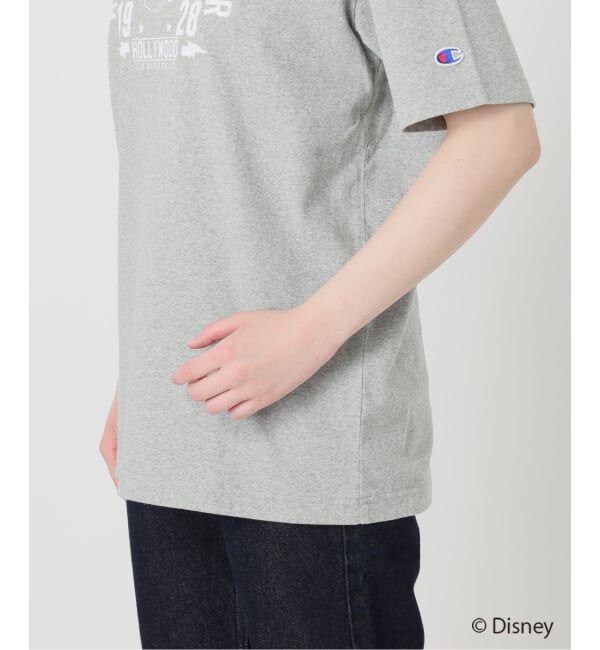 SLOBE IENA「《追加》Champion/チャンピオン SLOBE別注 /Mickey/Donald/ Tシャツ」|Tシャツ・カットソー|