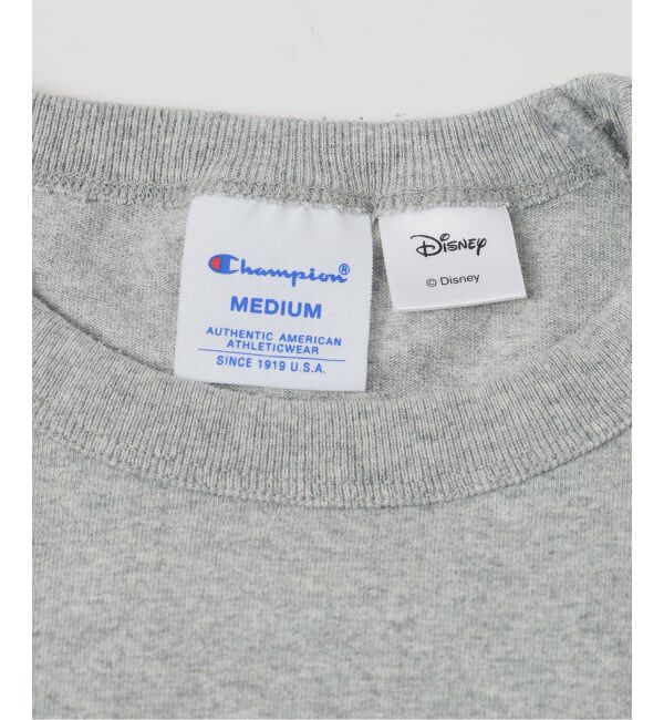 SLOBE IENA「《追加》Champion/チャンピオン SLOBE別注 /Mickey/Donald/ Tシャツ」|Tシャツ・カットソー|