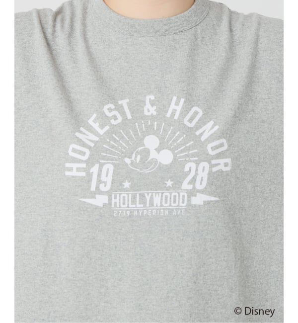 SLOBE IENA「《追加》Champion/チャンピオン SLOBE別注 /Mickey/Donald/ Tシャツ」|Tシャツ・カットソー|
