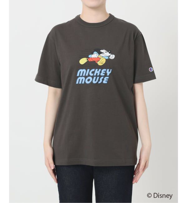 SLOBE IENA「《追加》Champion/チャンピオン SLOBE別注 /Mickey/Donald/ Tシャツ」|Tシャツ・カットソー|