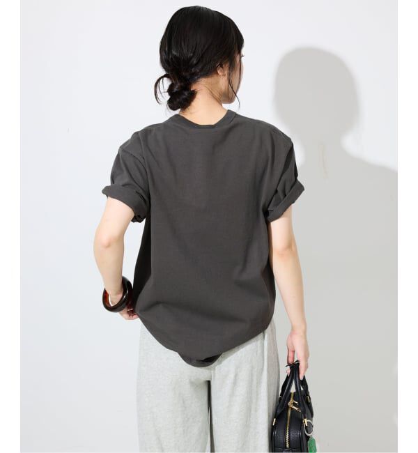 SLOBE IENA「《追加》Champion/チャンピオン SLOBE別注 /Mickey/Donald/ Tシャツ」|Tシャツ・カットソー|
