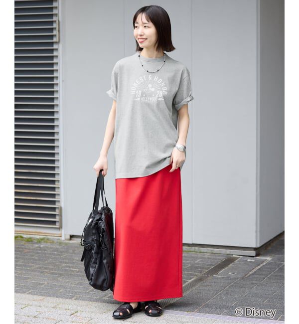 SLOBE IENA「《追加》Champion/チャンピオン SLOBE別注 /Mickey/Donald/ Tシャツ」|Tシャツ・カットソー|