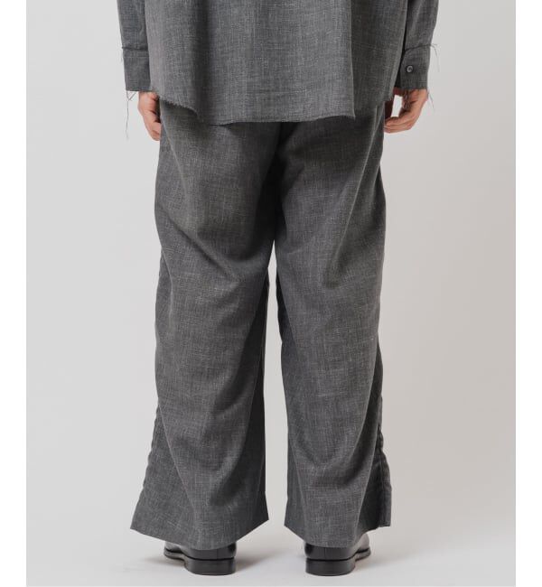 EDIFICE「GABRIELA COLL GARMENTS(ガブリエラコールガーメンツ) 別注 DRAPED TROUSERS」|スラックス|