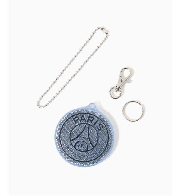 Paris Saint-Germain「【Paris Saint-Germain / パリ・サン＝ジェルマン】 SAFETY REFLECTOR EMBLEM」|キーケース|ネイビー