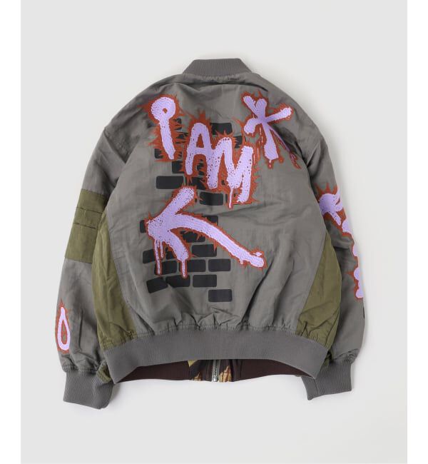 PULP「P.A.M. / パム ADORNED REVERSIBLE BOMBER JACKET」|ブルゾン・スタジャン|