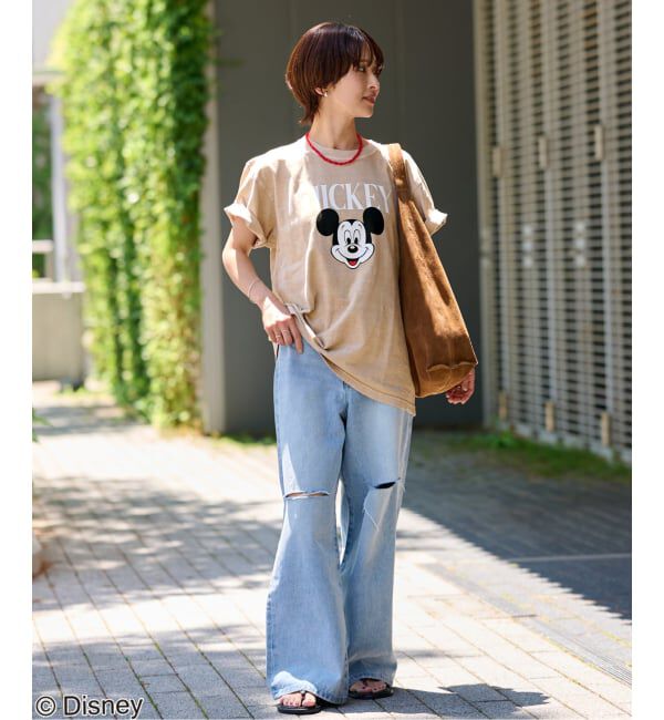 JOURNAL STANDARD relume「《WEB・一部店舗限定》《追加2》別注【GOOD ROCK SPEED】＜MICKEY MOUSE＞：Tシャツ」|Tシャツ・カットソー|