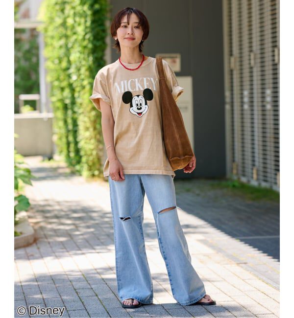 JOURNAL STANDARD relume「《WEB・一部店舗限定》《追加2》別注【GOOD ROCK SPEED】＜MICKEY MOUSE＞：Tシャツ」|Tシャツ・カットソー|