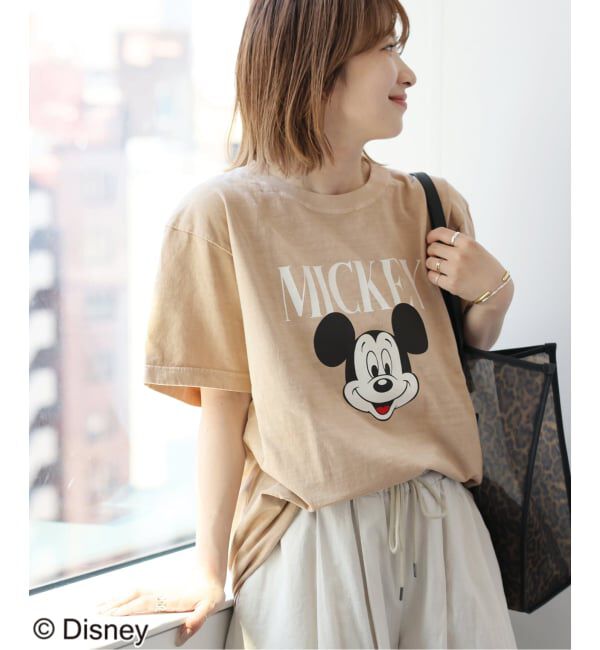 JOURNAL STANDARD relume「《WEB・一部店舗限定》《追加2》別注【GOOD ROCK SPEED】＜MICKEY MOUSE＞：Tシャツ」|Tシャツ・カットソー|ベージュ
