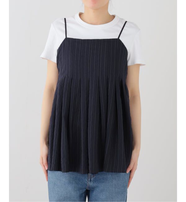 JOURNAL STANDARD relume「N/Rダブルストライプチュニック」|シャツ・ブラウス|