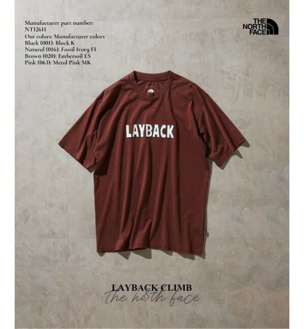 JOURNAL STANDARD relume「THE NORTH FACE / ノースフェイス レイバッククライムティー」|Tシャツ・カットソー|ブラウン