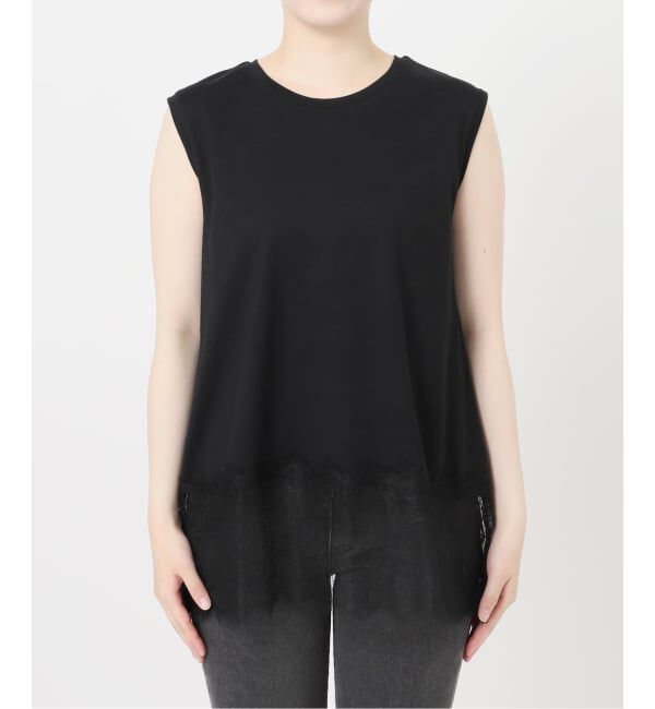 JOURNAL STANDARD relume「レースヘムノースリーブ」|Tシャツ・カットソー|