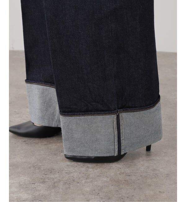 journal standard L'essage「ターンアップデニムパンツ」|デニム|