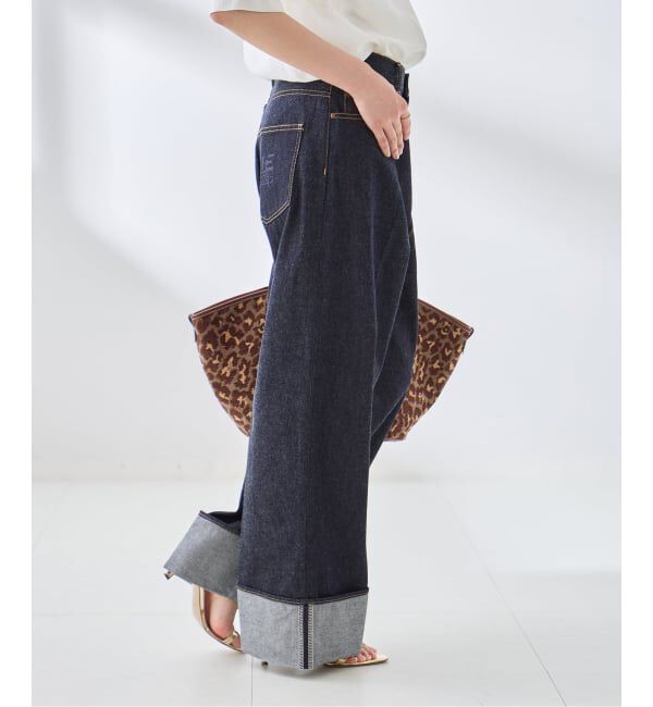 journal standard L'essage「ターンアップデニムパンツ」|デニム|