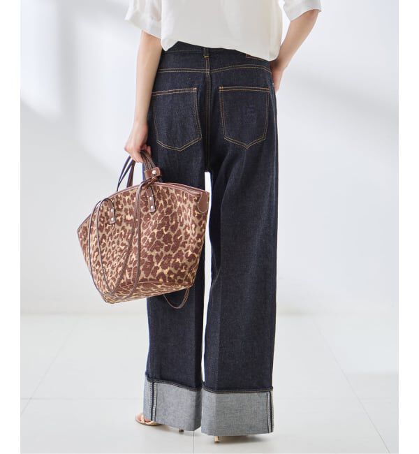 journal standard L'essage「ターンアップデニムパンツ」|デニム|
