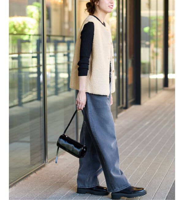 JOURNAL STANDARD relume「《追加予約》リバーシブルフェイクムートンベスト」|ダウンベスト・ベスト|