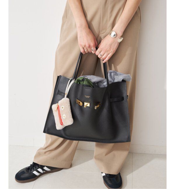 Spick and Span「《WEB限定追加》VIOLAd'ORO イタリアンWフェイスレザートートバッグ」|トートバッグ|