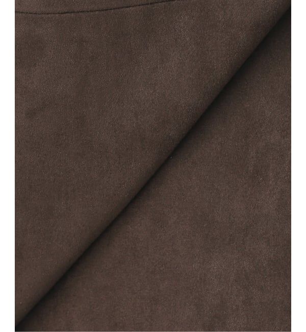 Spick and Span「《新色有り / 追加予約》フェイクスエードオープンカラージャケット」|その他|