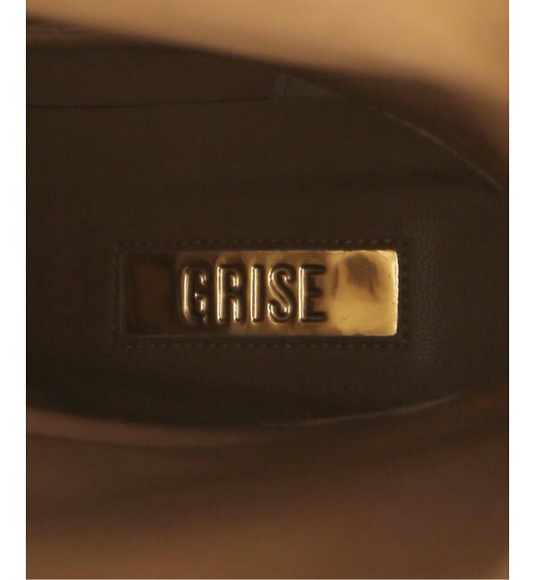 GRISE「《予約/WEB+一部店舗限定》GRISE5.5cmレザーワイドシャフトミドルブーツ」|ロングブーツ|