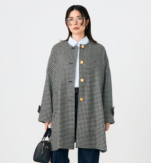 NOLLEY'S「【Traditional WeatherWear/トラディショナルウェザーウェア】MALTON N/C」|ノーカラーコート|