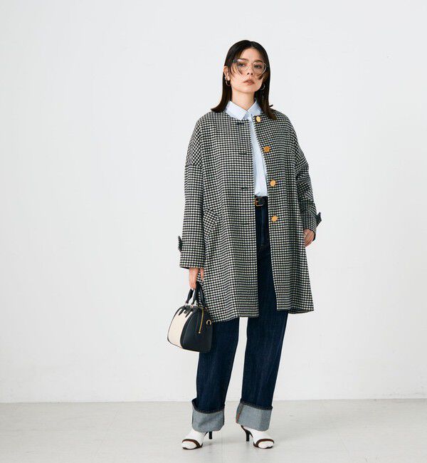 NOLLEY'S「【Traditional WeatherWear/トラディショナルウェザーウェア】MALTON N/C」|ノーカラーコート|