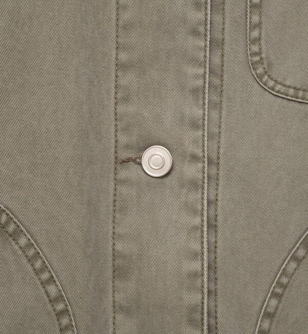 NOLLEY'S「【WEB限定】ウォッシャブルケミカルウォッシュカバーオール」|ブルゾン・スタジャン|