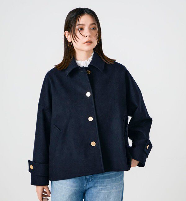 NOLLEY'S「【Traditional WeatherWear/トラディショナルウェザーウェア】MALTON B/T SHORT」|ダッフルコート|