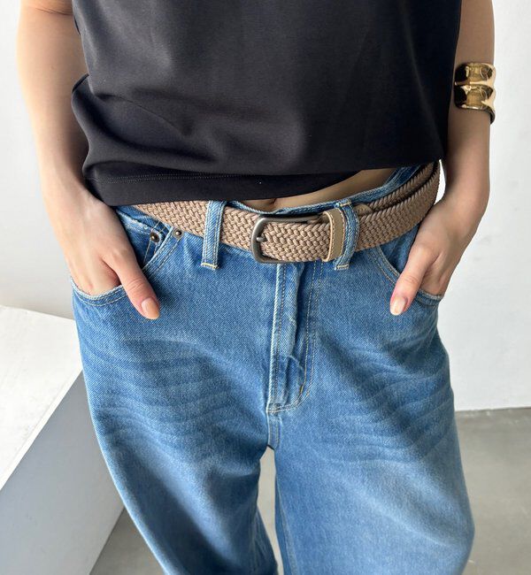  「ゴムメッシュストレッチベルト」|ベルト|