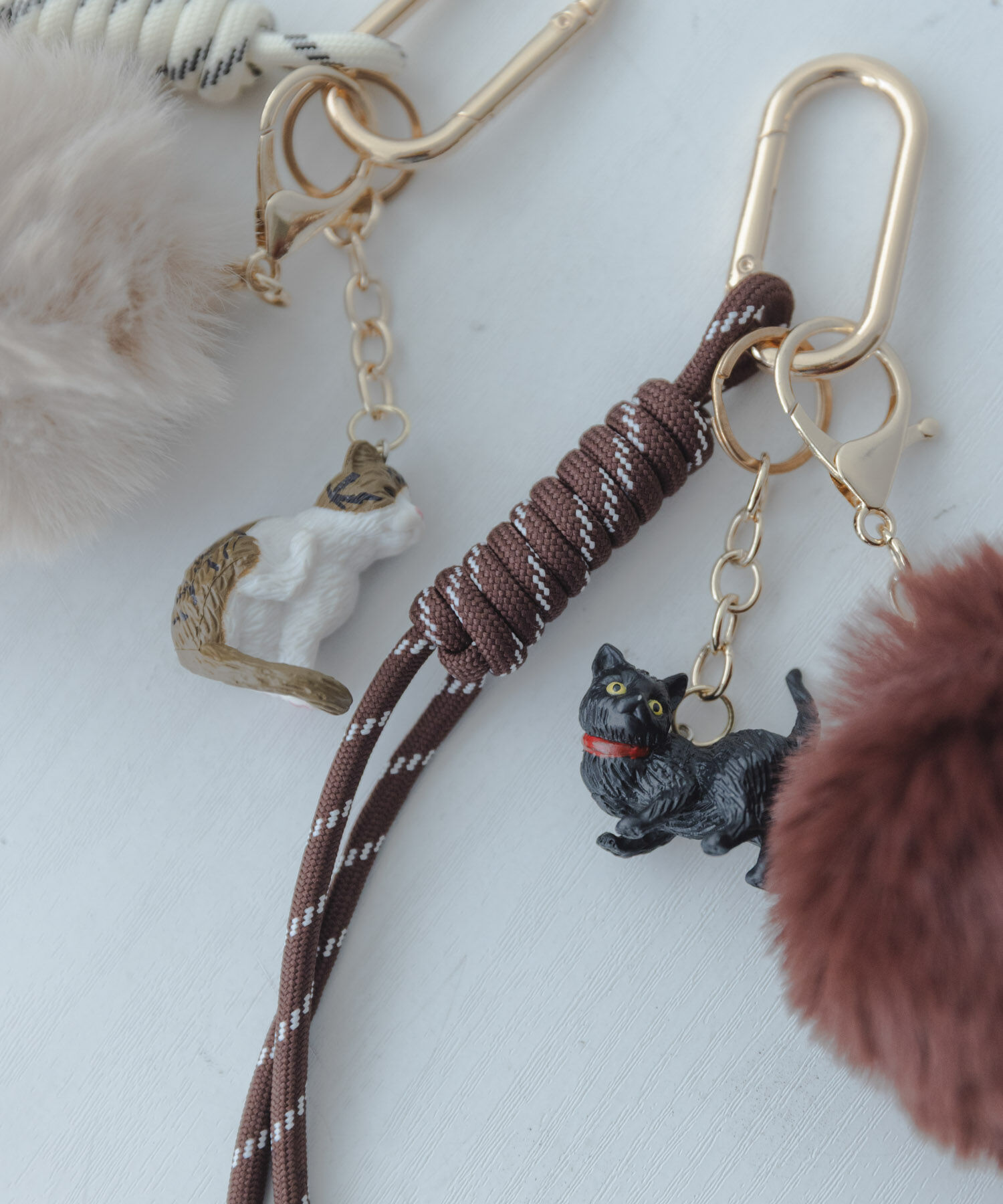 Sonny Label 「CAT AND FAKEFUR CHARM」|チャーム・キーホルダー|