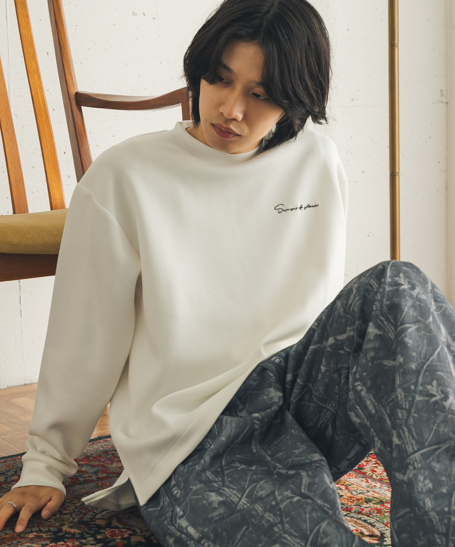 SENSE OF PLACE by URBAN RESEARCH「『ｲｰｼﾞｰｹｱ/吸水速乾』ｼｼｭｳﾀﾞﾝﾎﾞｰﾙﾎﾟﾝﾁﾛﾝｸﾞｽ」|Tシャツ・カットソー|