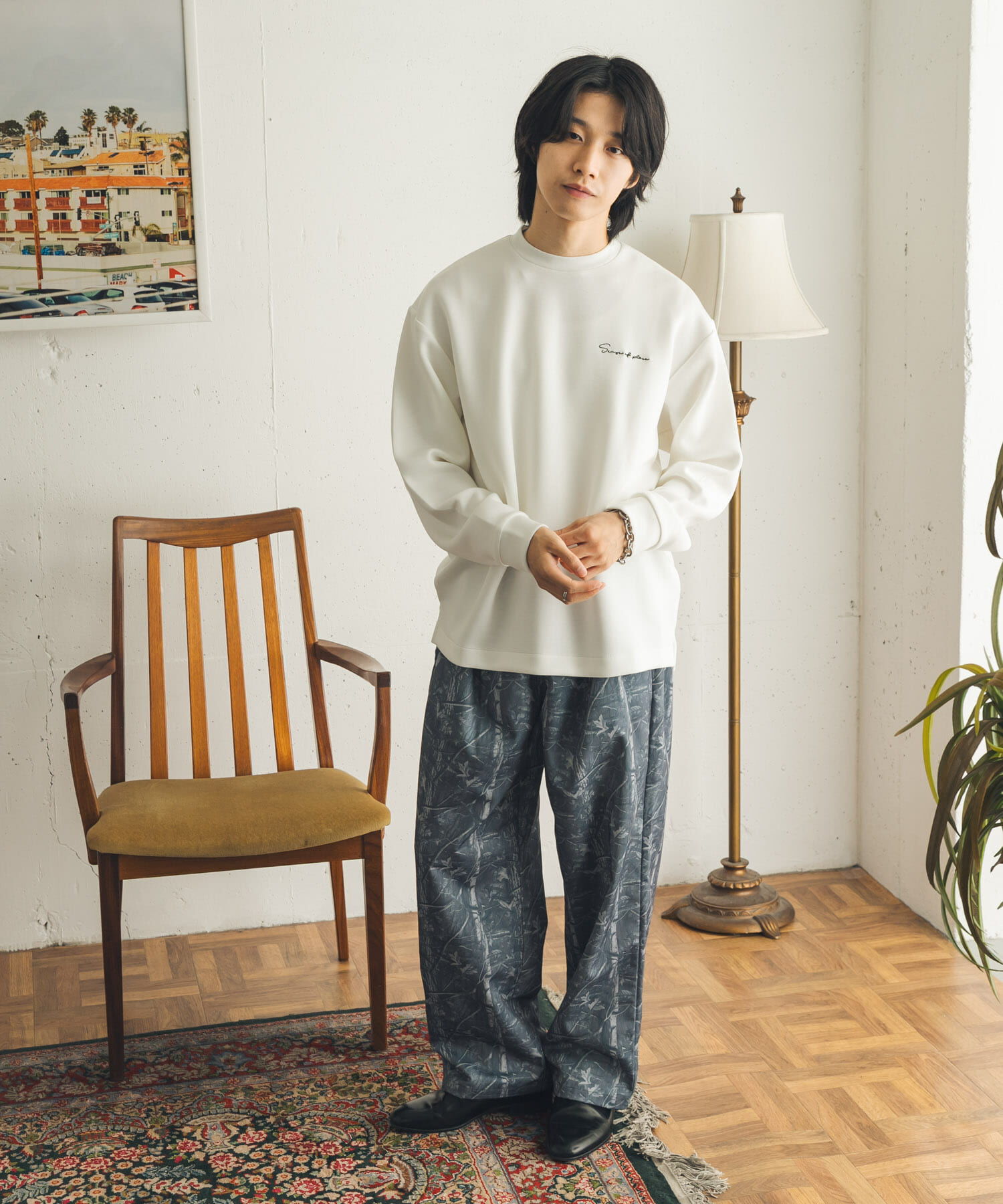 SENSE OF PLACE by URBAN RESEARCH「『ｲｰｼﾞｰｹｱ/吸水速乾』ｼｼｭｳﾀﾞﾝﾎﾞｰﾙﾎﾟﾝﾁﾛﾝｸﾞｽ」|Tシャツ・カットソー|