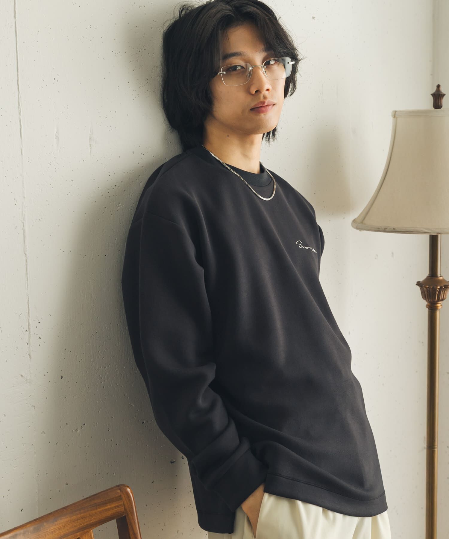 SENSE OF PLACE by URBAN RESEARCH「『ｲｰｼﾞｰｹｱ/吸水速乾』ｼｼｭｳﾀﾞﾝﾎﾞｰﾙﾎﾟﾝﾁﾛﾝｸﾞｽ」|Tシャツ・カットソー|ブラック