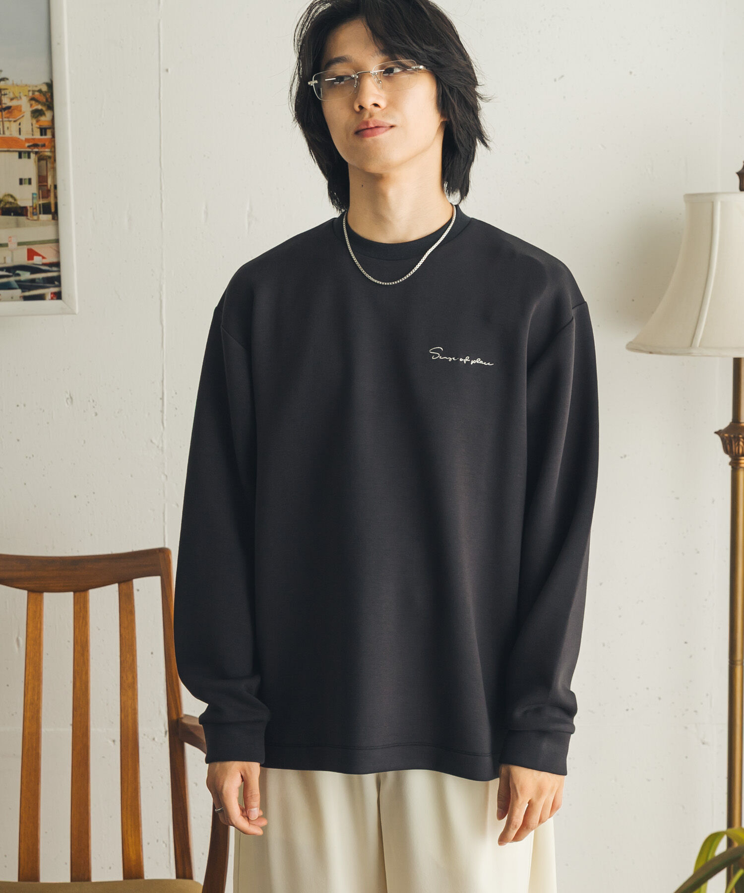 SENSE OF PLACE by URBAN RESEARCH「『ｲｰｼﾞｰｹｱ/吸水速乾』ｼｼｭｳﾀﾞﾝﾎﾞｰﾙﾎﾟﾝﾁﾛﾝｸﾞｽ」|Tシャツ・カットソー|