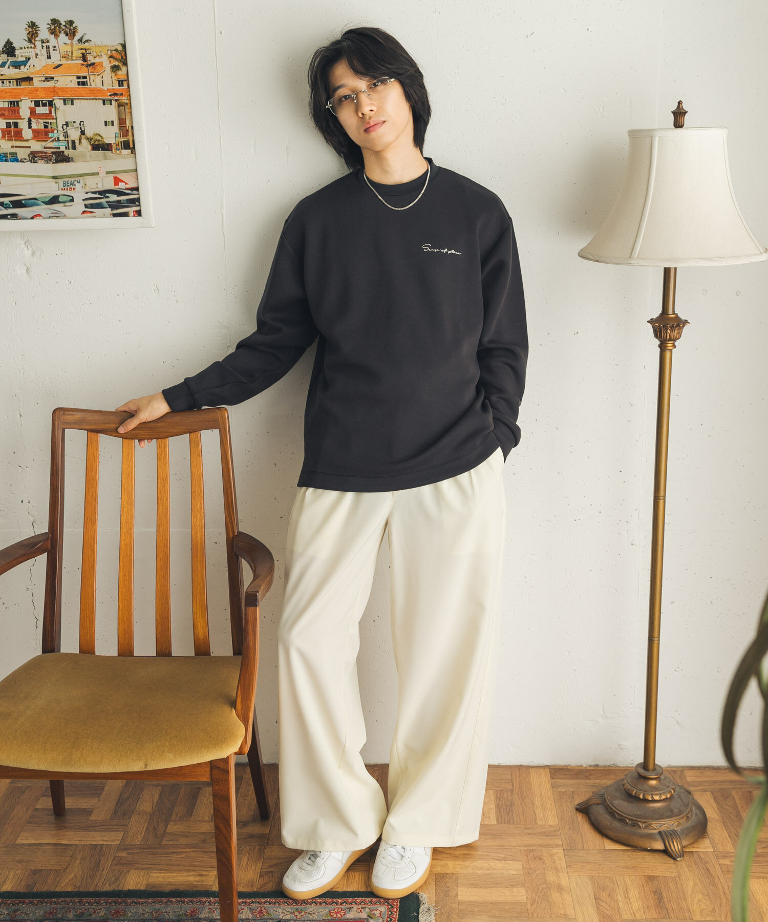 SENSE OF PLACE by URBAN RESEARCH「『ｲｰｼﾞｰｹｱ/吸水速乾』ｼｼｭｳﾀﾞﾝﾎﾞｰﾙﾎﾟﾝﾁﾛﾝｸﾞｽ」|Tシャツ・カットソー|