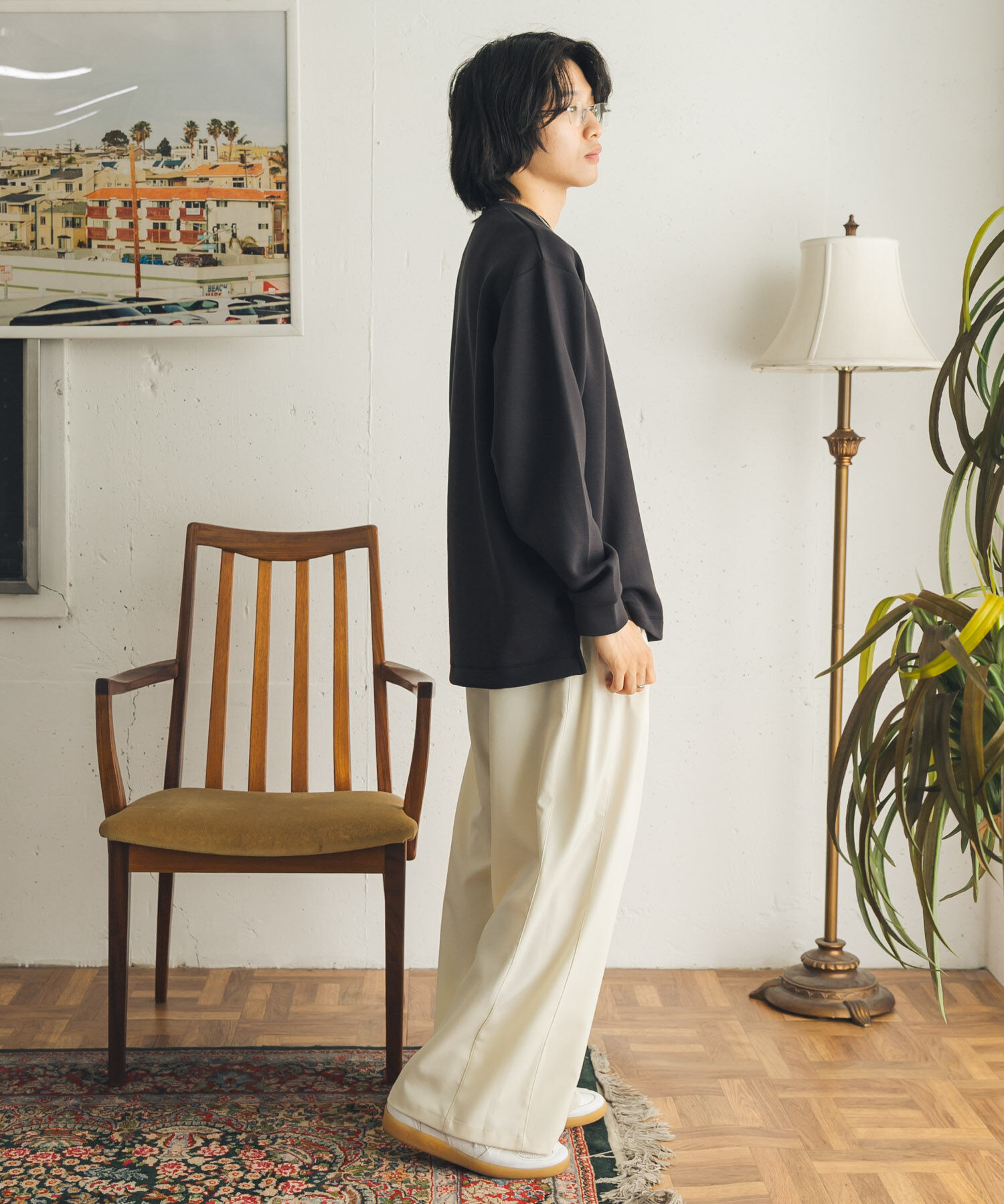 SENSE OF PLACE by URBAN RESEARCH「『ｲｰｼﾞｰｹｱ/吸水速乾』ｼｼｭｳﾀﾞﾝﾎﾞｰﾙﾎﾟﾝﾁﾛﾝｸﾞｽ」|Tシャツ・カットソー|