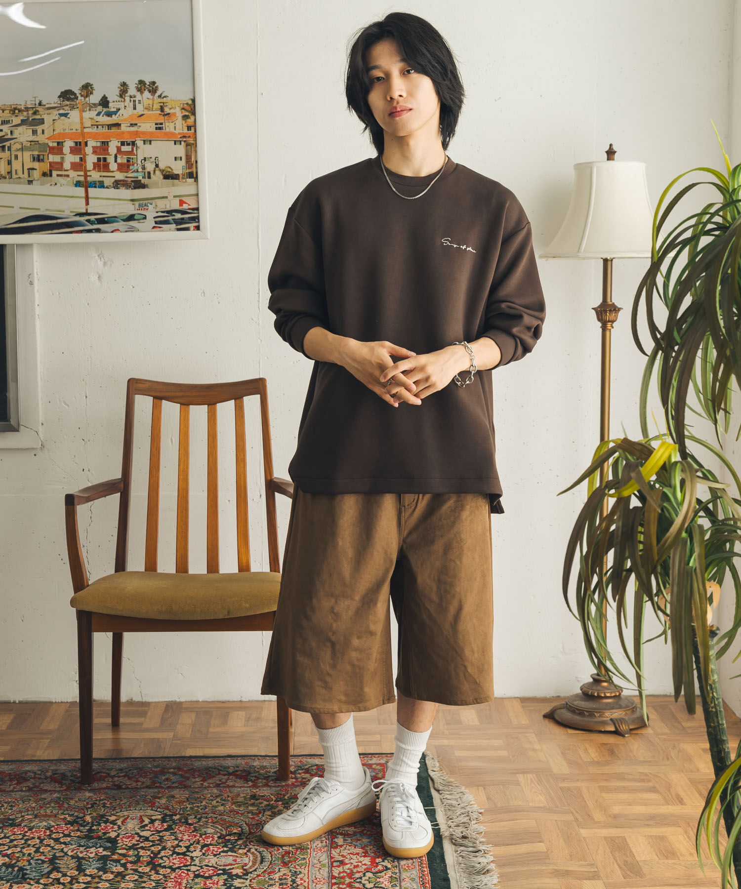SENSE OF PLACE by URBAN RESEARCH「『ｲｰｼﾞｰｹｱ/吸水速乾』ｼｼｭｳﾀﾞﾝﾎﾞｰﾙﾎﾟﾝﾁﾛﾝｸﾞｽ」|Tシャツ・カットソー|