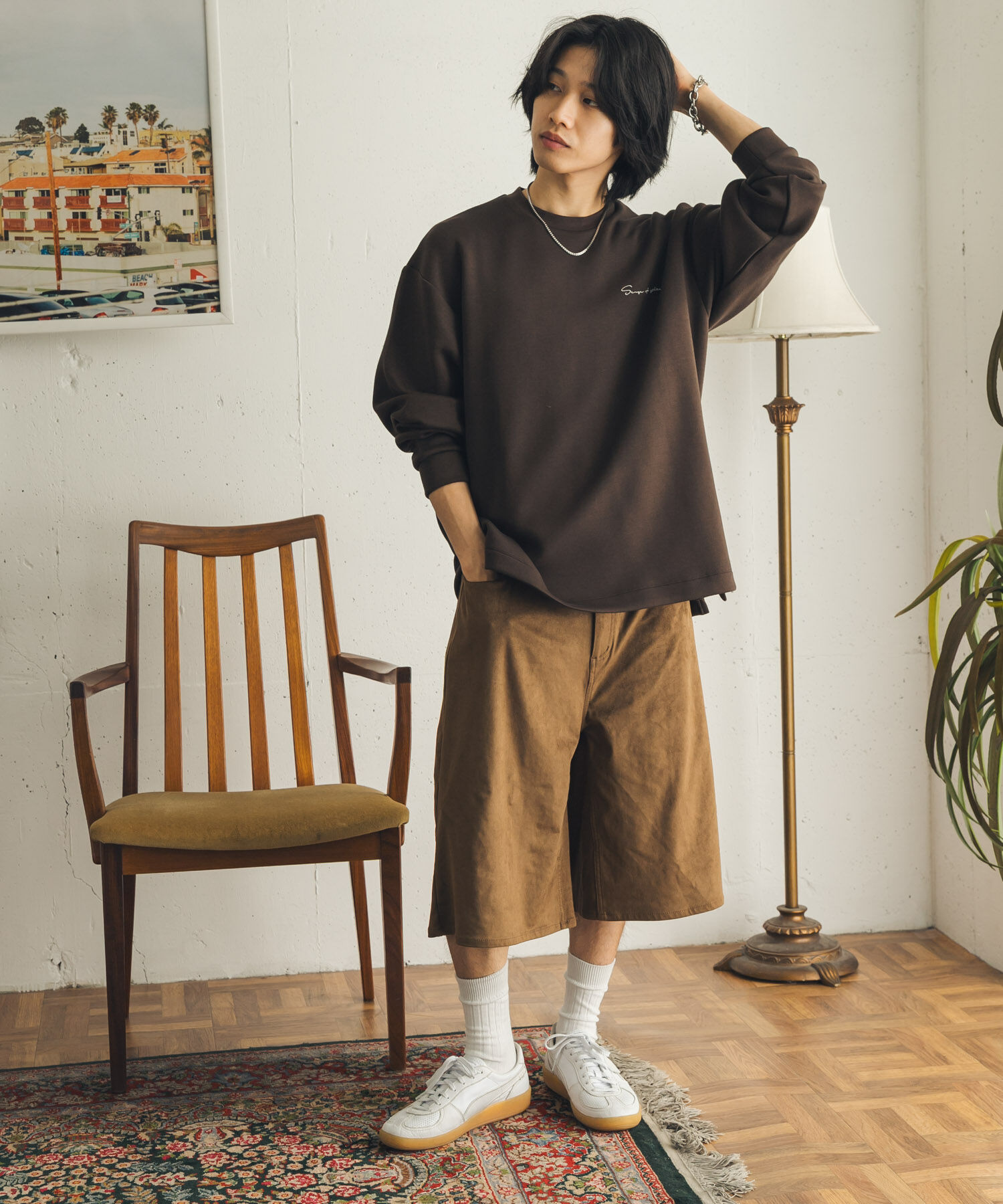 SENSE OF PLACE by URBAN RESEARCH「『ｲｰｼﾞｰｹｱ/吸水速乾』ｼｼｭｳﾀﾞﾝﾎﾞｰﾙﾎﾟﾝﾁﾛﾝｸﾞｽ」|Tシャツ・カットソー|