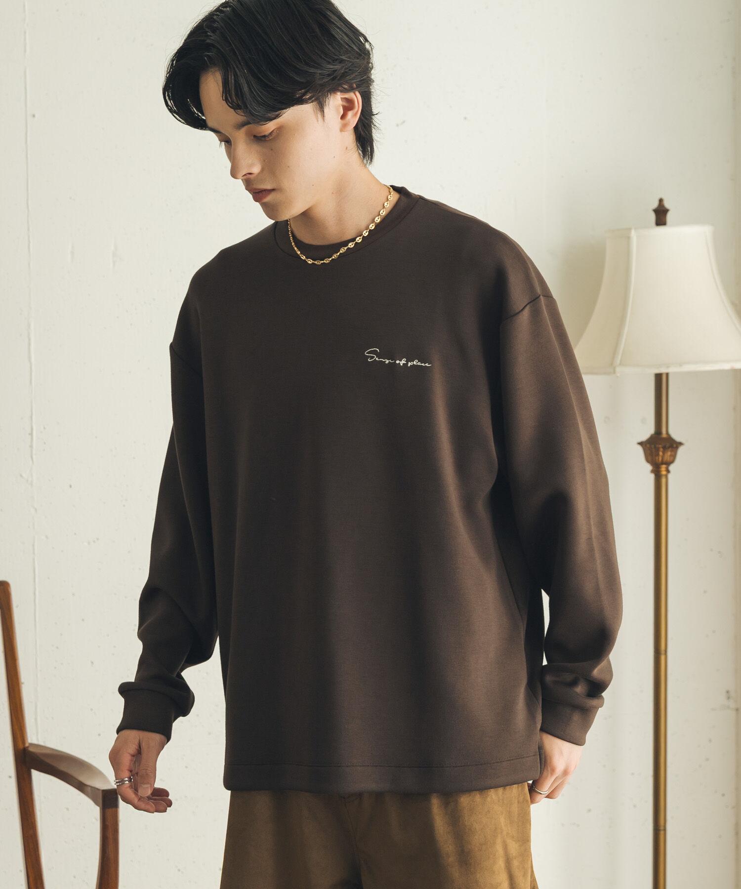 SENSE OF PLACE by URBAN RESEARCH「『ｲｰｼﾞｰｹｱ/吸水速乾』ｼｼｭｳﾀﾞﾝﾎﾞｰﾙﾎﾟﾝﾁﾛﾝｸﾞｽ」|Tシャツ・カットソー|
