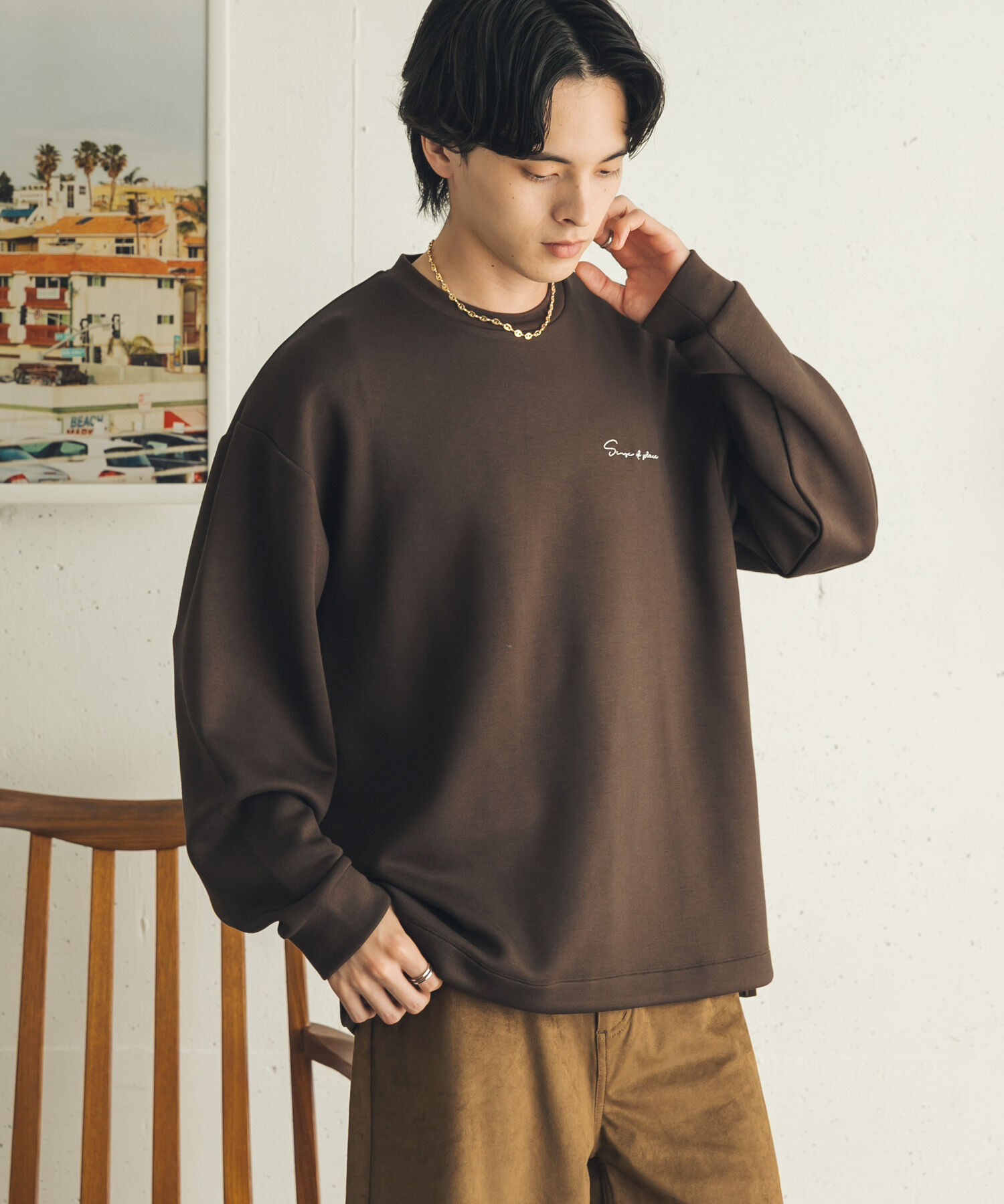 SENSE OF PLACE by URBAN RESEARCH「『ｲｰｼﾞｰｹｱ/吸水速乾』ｼｼｭｳﾀﾞﾝﾎﾞｰﾙﾎﾟﾝﾁﾛﾝｸﾞｽ」|Tシャツ・カットソー|