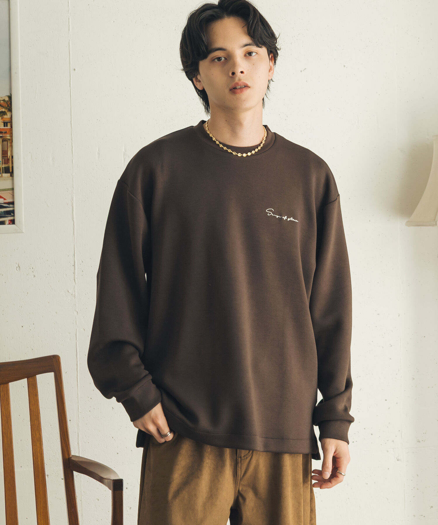 SENSE OF PLACE by URBAN RESEARCH「『ｲｰｼﾞｰｹｱ/吸水速乾』ｼｼｭｳﾀﾞﾝﾎﾞｰﾙﾎﾟﾝﾁﾛﾝｸﾞｽ」|Tシャツ・カットソー|