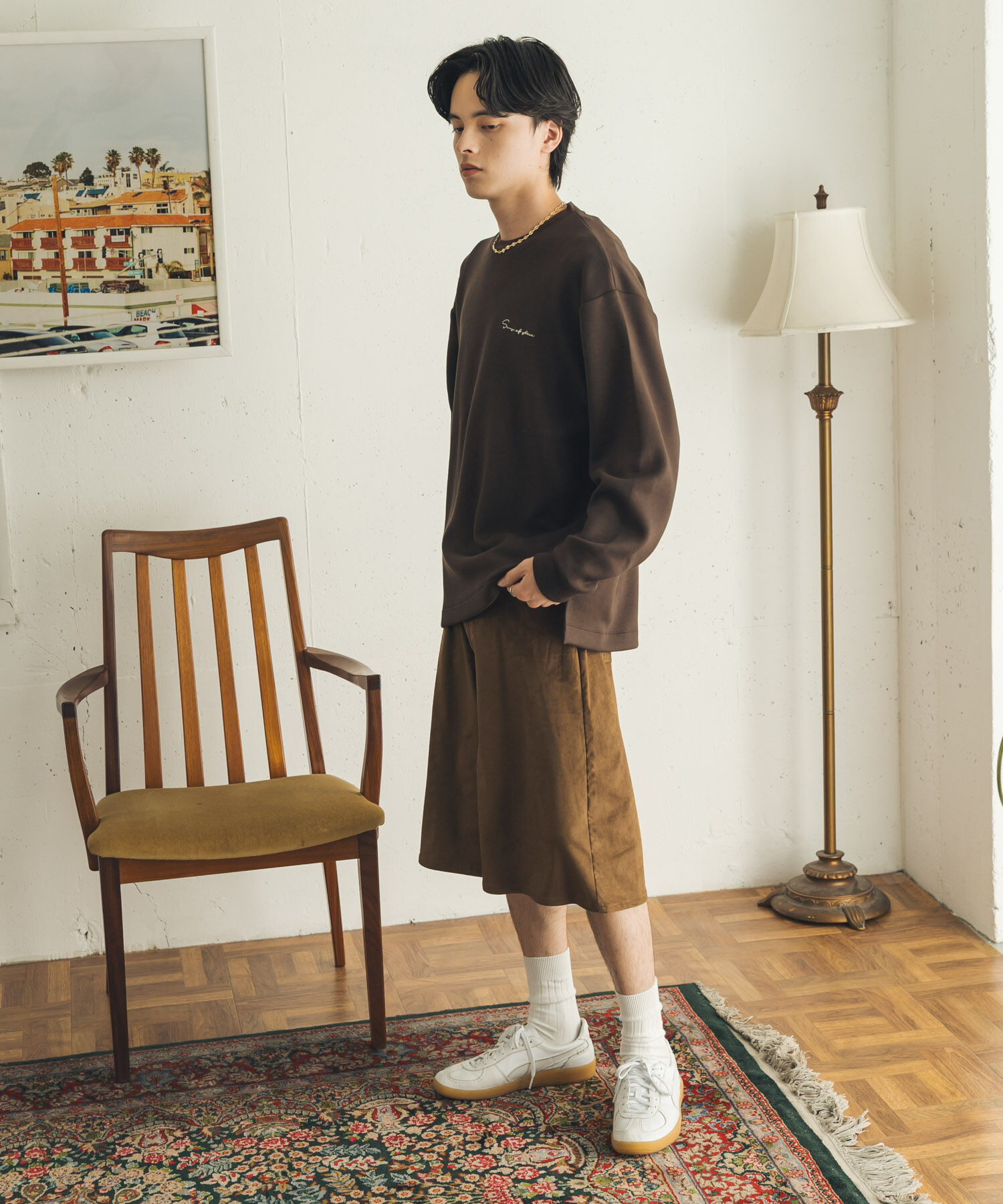 SENSE OF PLACE by URBAN RESEARCH「『ｲｰｼﾞｰｹｱ/吸水速乾』ｼｼｭｳﾀﾞﾝﾎﾞｰﾙﾎﾟﾝﾁﾛﾝｸﾞｽ」|Tシャツ・カットソー|