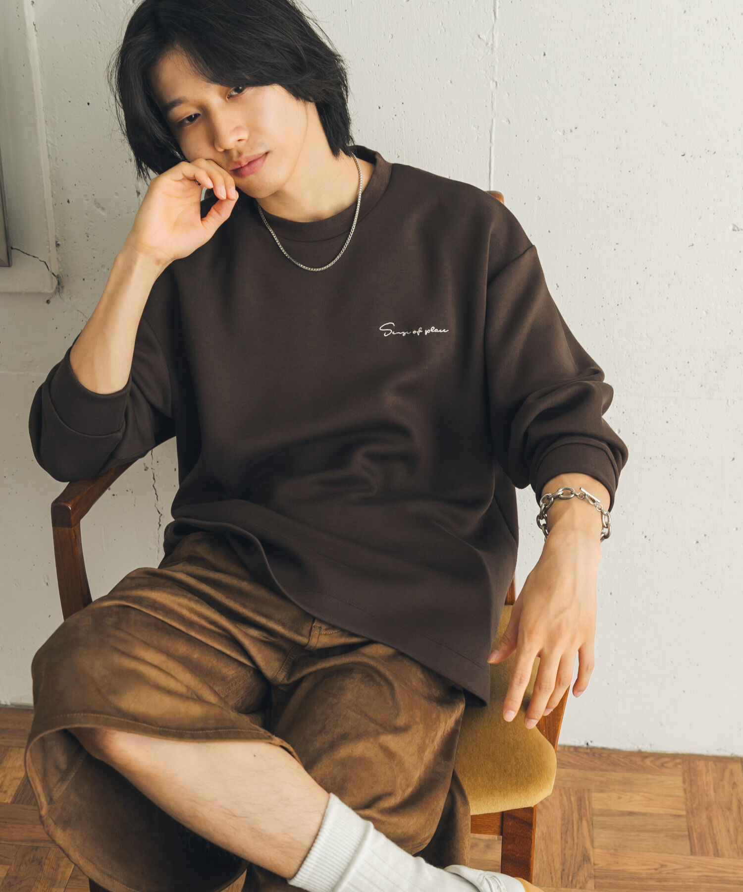 SENSE OF PLACE by URBAN RESEARCH「『ｲｰｼﾞｰｹｱ/吸水速乾』ｼｼｭｳﾀﾞﾝﾎﾞｰﾙﾎﾟﾝﾁﾛﾝｸﾞｽ」|Tシャツ・カットソー|