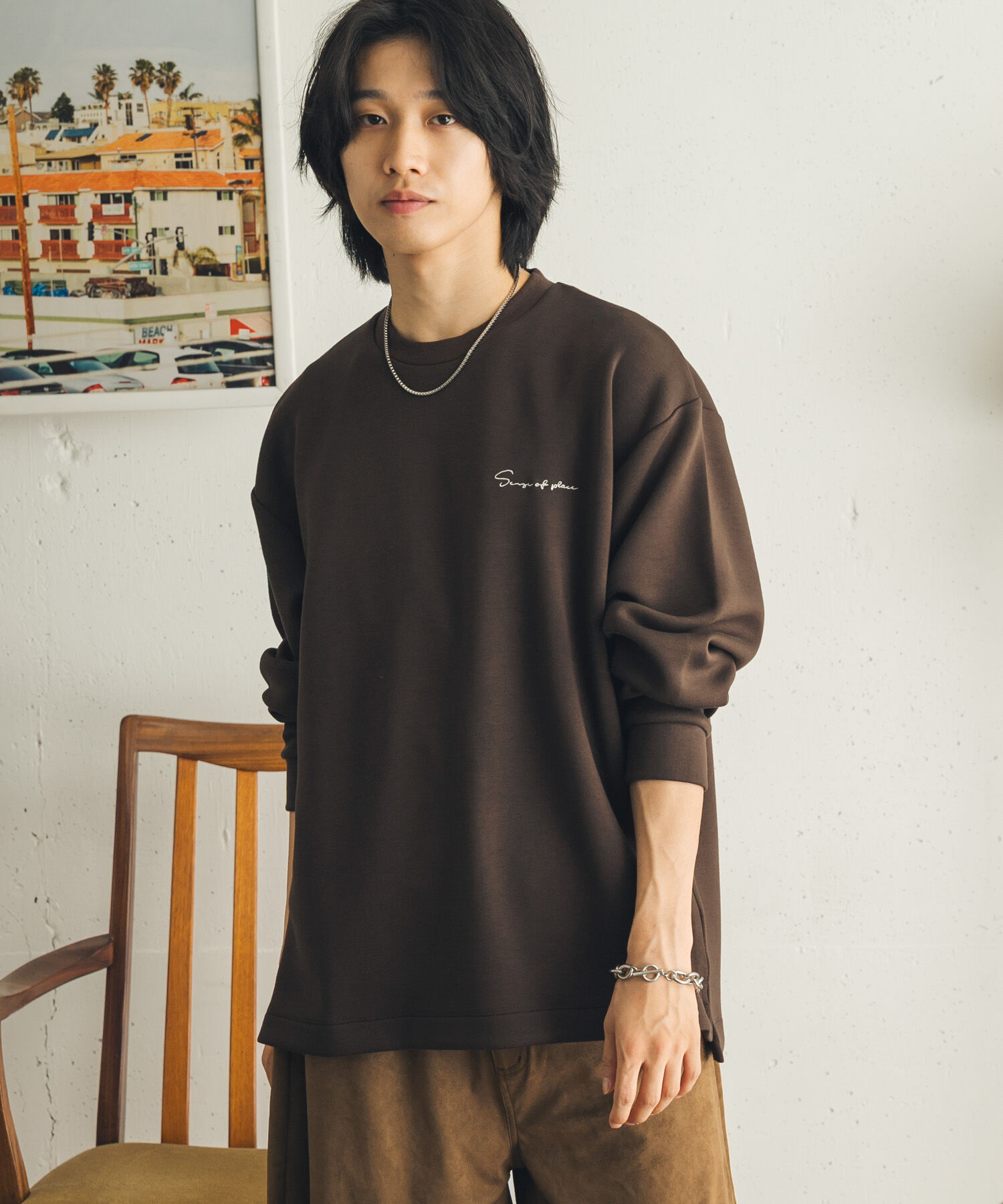 SENSE OF PLACE by URBAN RESEARCH「『ｲｰｼﾞｰｹｱ/吸水速乾』ｼｼｭｳﾀﾞﾝﾎﾞｰﾙﾎﾟﾝﾁﾛﾝｸﾞｽ」|Tシャツ・カットソー|
