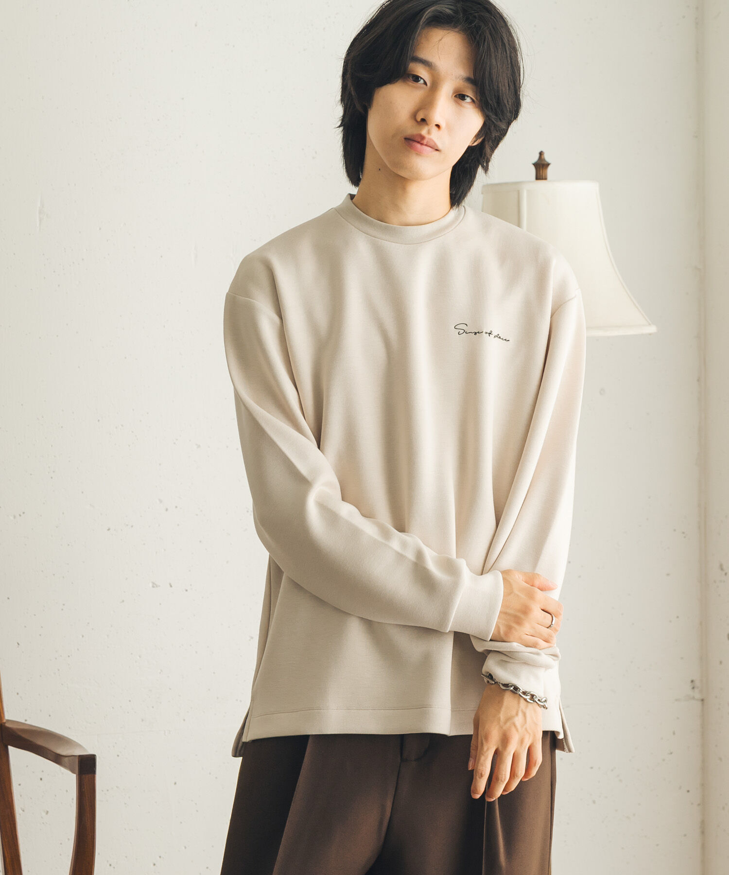 SENSE OF PLACE by URBAN RESEARCH「『ｲｰｼﾞｰｹｱ/吸水速乾』ｼｼｭｳﾀﾞﾝﾎﾞｰﾙﾎﾟﾝﾁﾛﾝｸﾞｽ」|Tシャツ・カットソー|