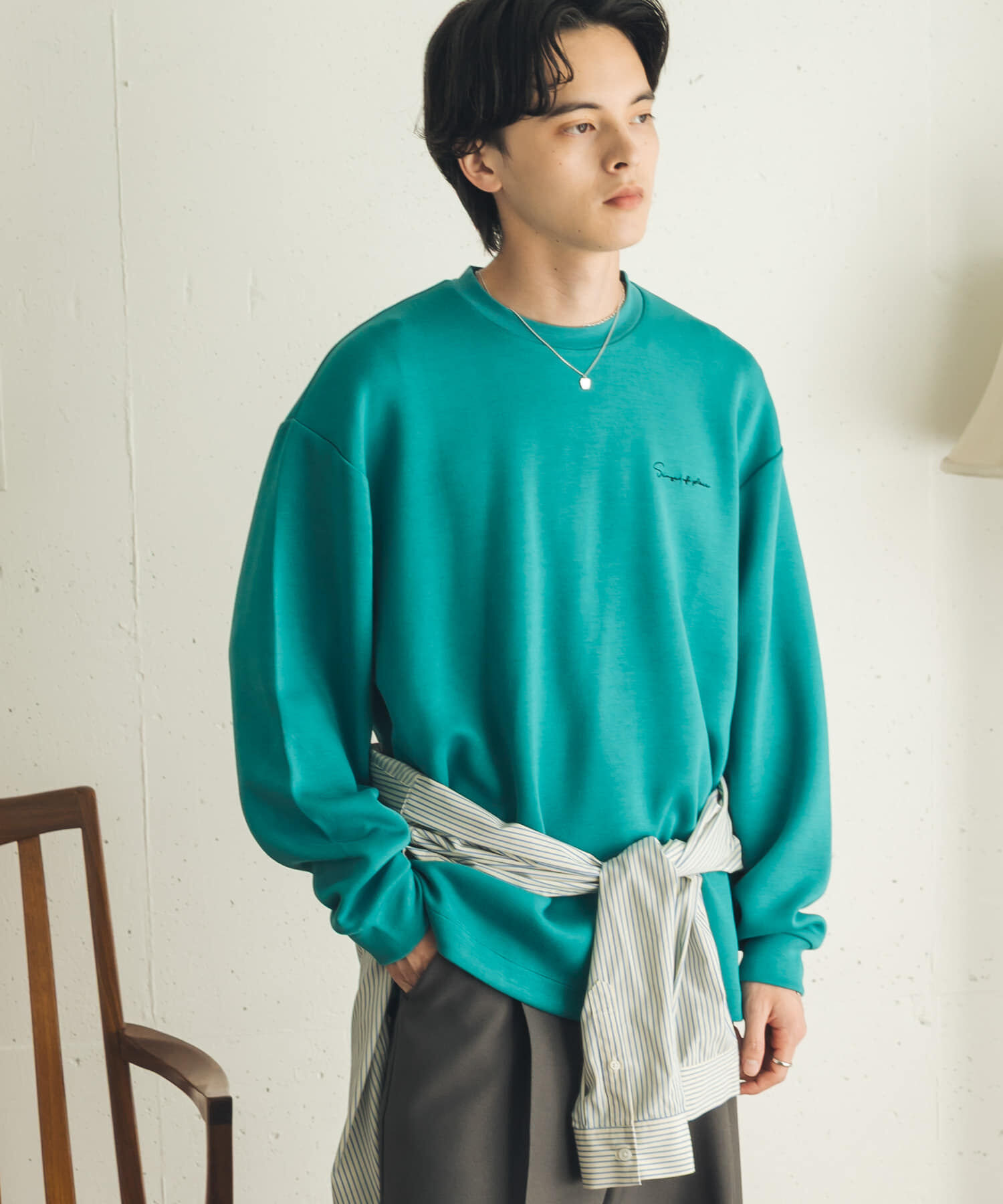 SENSE OF PLACE by URBAN RESEARCH「『ｲｰｼﾞｰｹｱ/吸水速乾』ｼｼｭｳﾀﾞﾝﾎﾞｰﾙﾎﾟﾝﾁﾛﾝｸﾞｽ」|Tシャツ・カットソー|